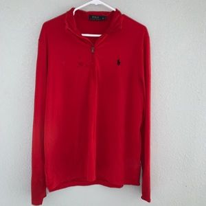 Polo Ralph Lauren red pullover sz XL